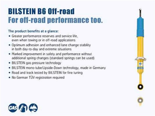 Bilstein 24-238526 Shock Absorber , Yellow