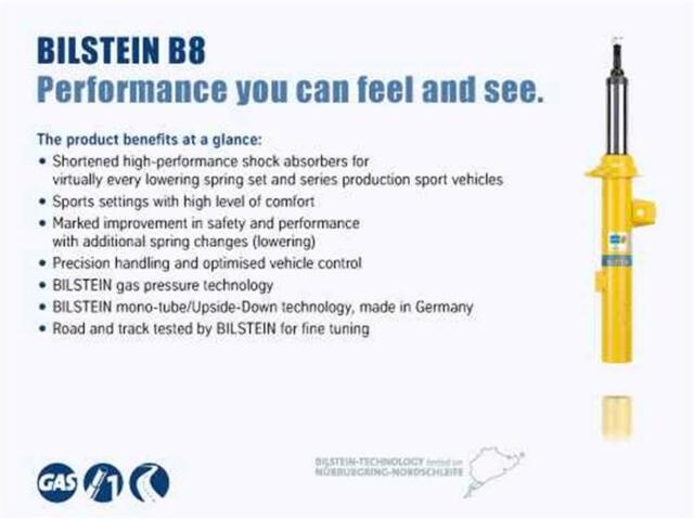 Bilstein Shock Absorber B8 Rear Ford F250 4WD