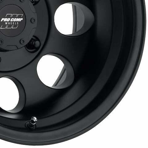 Pro Comp Alloy 7069-5185 Vintage Series 7069 Matte Black