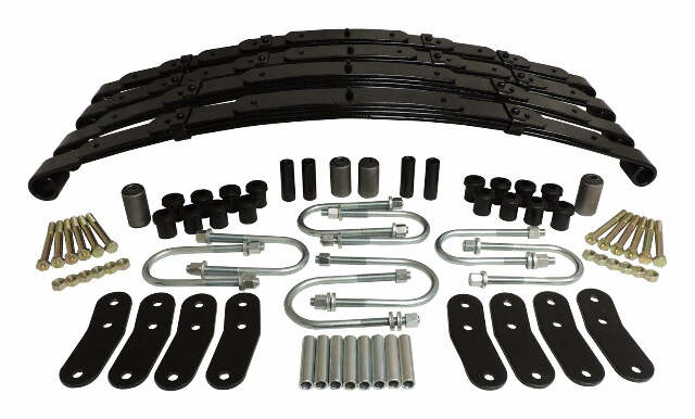 Crown Automotive LSK4 Leaf Spring Kit Fits 87-95 Wrangler (YJ)