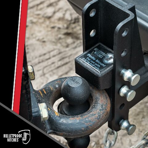 Corrosion-Resistant 5/8" Pins Compatible with BulletProof Hitches (Sold as Pair), Stainless Steel with Electroless Nickel Plating (Rated to 36,000lbs)