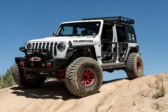 Body Armor JL-6154 2018-2021 Wrangler Jl Tube Doors Front, Pair , Black