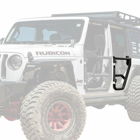 Body Armor JL-6155 2018-2021 Wrangler Jl Tube Doors Rear, Pair