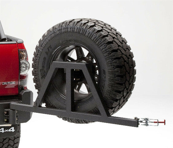 Body Armor TC-5293 Tire/Can Swing Arm Carrier Compatible with 05-15 Tacoma