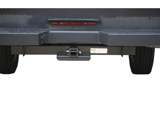 Buyers Products 1801052 Class 5 44 Inch Service Body Hitch Receiver with 2-1/2" Receiver Tube & 9" Mounting Plates, Heavy Duty Hitch Compatible with Service Body Trucks