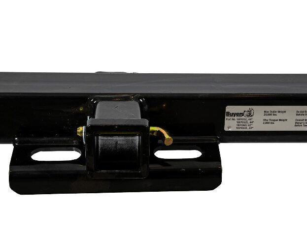 Buyers Products 1801052 Class 5 44 Inch Service Body Hitch Receiver with 2-1/2" Receiver Tube & 9" Mounting Plates, Heavy Duty Hitch Compatible with Service Body Trucks