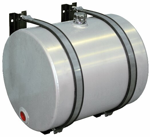 Buyers Products SMC35A Side Mount Cylindrical Aluminum Reservoir Cylinder, 35 Gallons,Black