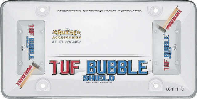Cruiser Accessories 73100 License Plate Shields