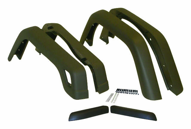 Crown Automotive 55254918K6 Fender Flare Kit Fits 97-06 Wrangler (TJ)