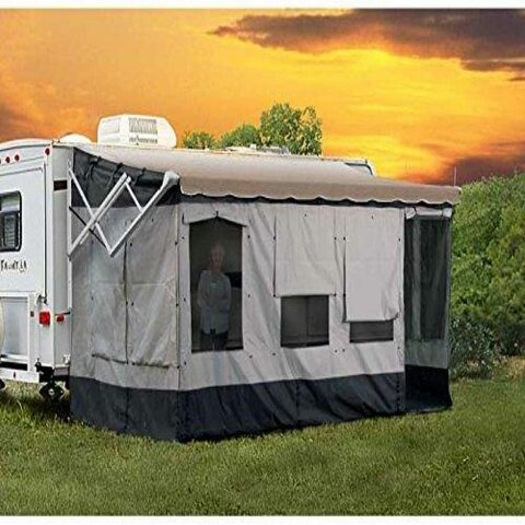 Carefree 291000 Vacation'r Screen Room Compatible with 10' to 11' Awning