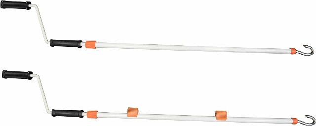 Carefree (971501White) 68" to 81" Pioneer Lite Awning Arm
