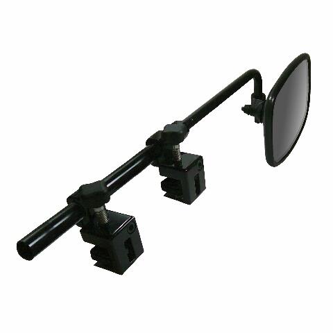 CIPA USA 11980 Universal Bar Towing Mirror Kit, black