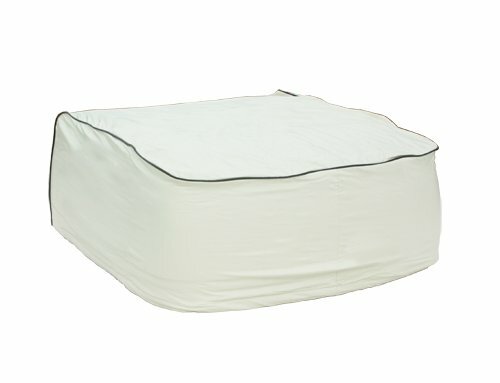 Camco 45396 Vinyl Air Conditioner Cover. Compatible with Duotherm and Dometic Models (Off White)