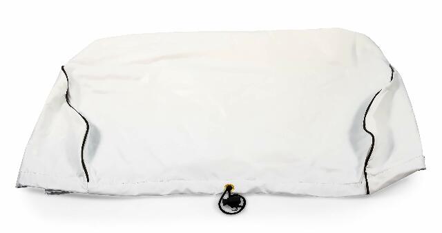 Camco 45399 Vinyl Air Conditioner Cover (Compatible with Dometic Brisk II White)
