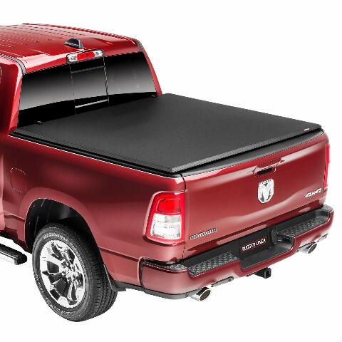 Rugged Liner Premium Soft Folding Truck Bed Tonneau Cover | FCTUN6514 | Compatible with -  Toyota Tundra (with or w/o utility track) 6' 7" Bed (78.7") 2022
