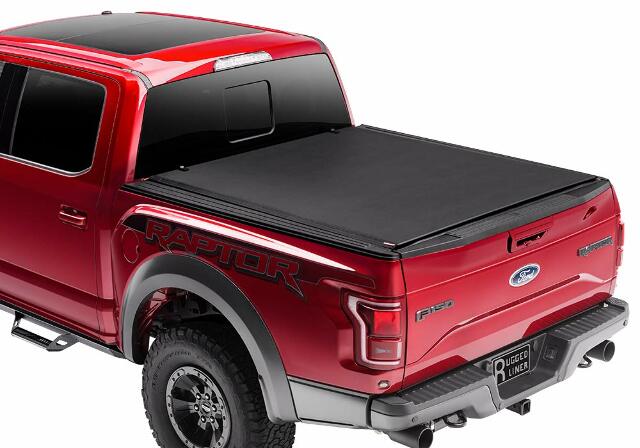 Rugged Liner Premium Rollup Truck Bed Tonneau Cover | RC-F6515 | Compatible with 15-18 Ford F-150 (w/o utility track), 6'5" bed