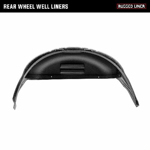 Rugged Liner Rear Wheel Well Liner | WWC011HD | Compatible with Chevy Silverado 2500/3500HD (Will not Compatible with dually or w/5th Wheel) 2011-2014