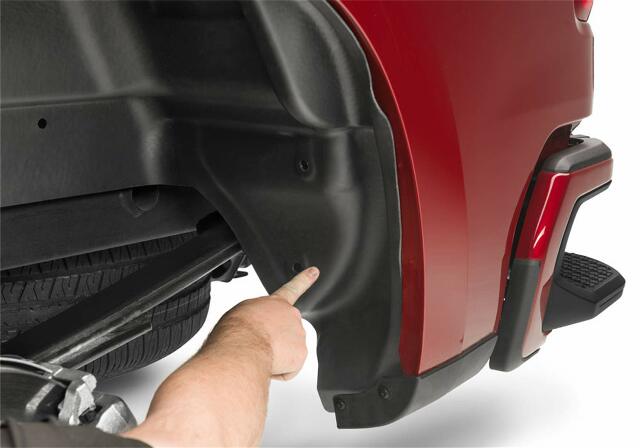 Rugged Liner Rear Wheel Well Liner | WWC011HD | Compatible with Chevy Silverado 2500/3500HD (Will not Compatible with dually or w/5th Wheel) 2011-2014