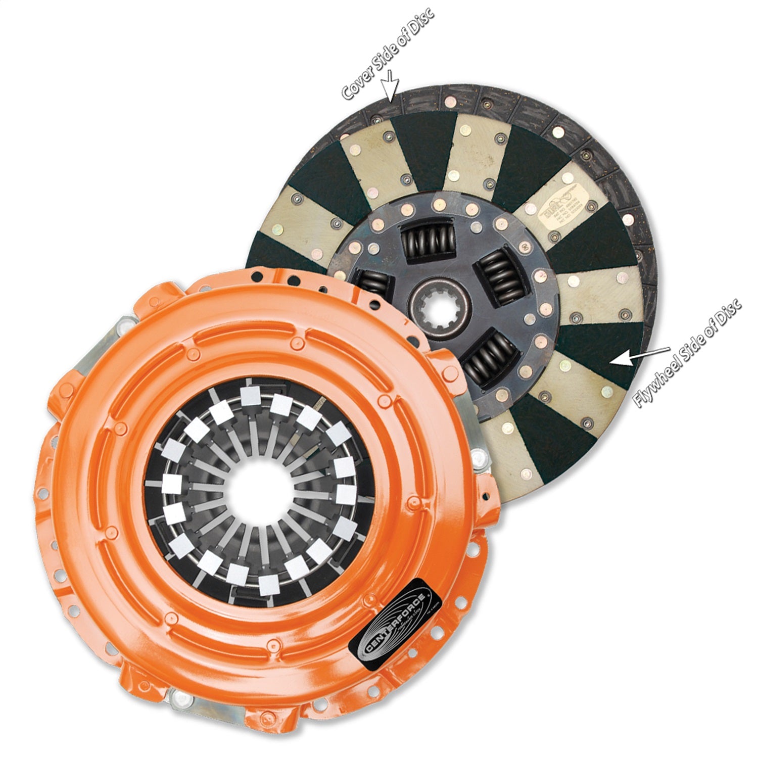 Centerforce DF180675 Dual Friction Clutch Pressure Plate And Disc Set