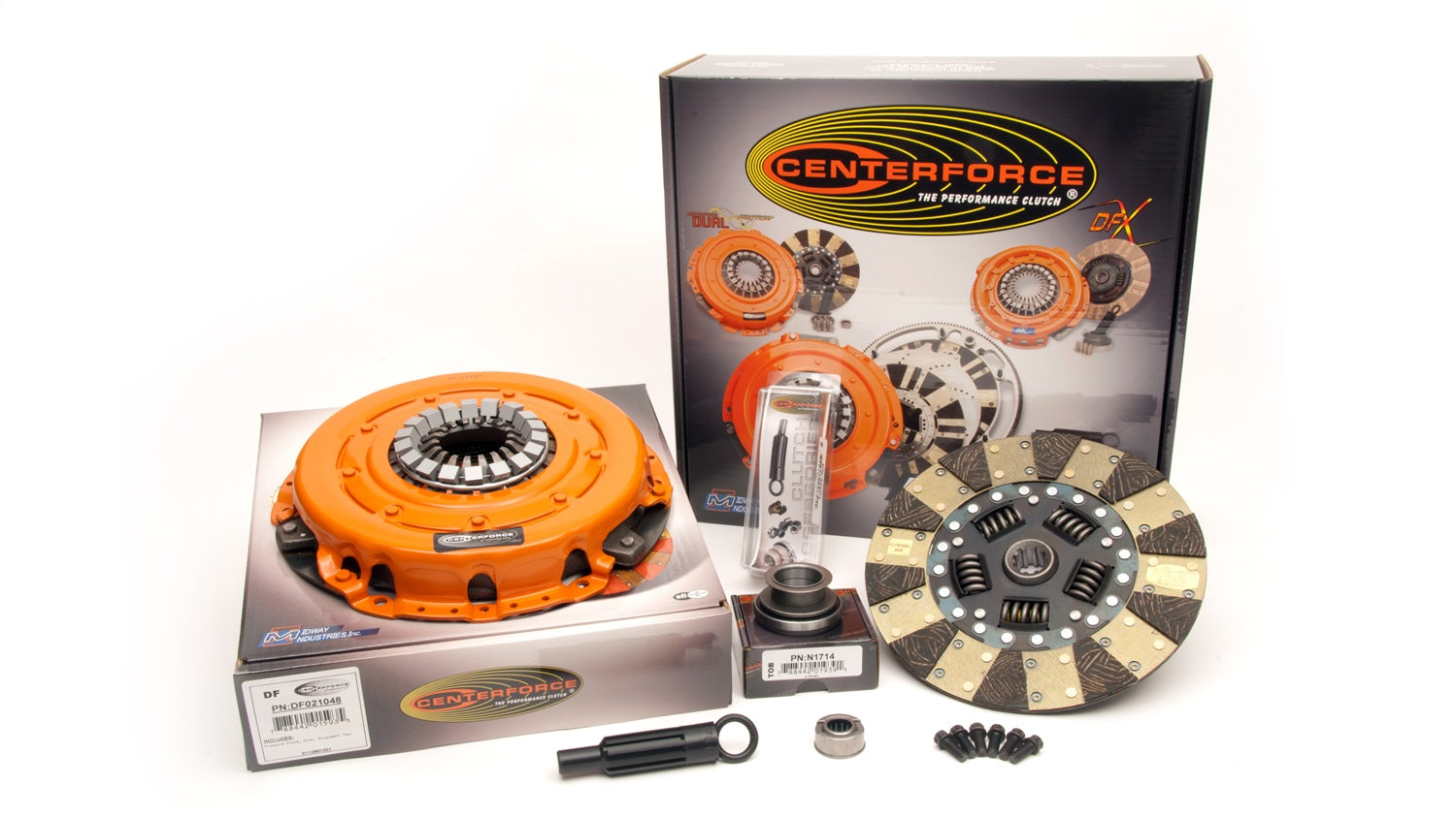 Centerforce KDF214814 Centerforce II Clutch Kit Fits Capri Fairmont Mustang