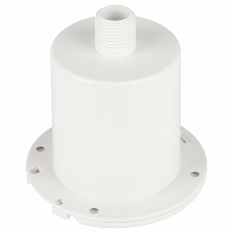 Dura Faucet DF-SA184-WT Outdoor Exterior Utility Spray Dock Port with Quick Connect Hookup (White)