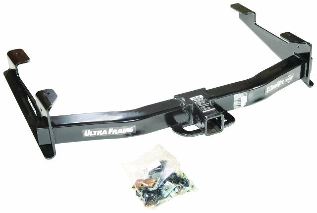 Draw-Tite 41944 Ultra Frame Class 5 Trailer Hitch, 2 Inch Square Receiver, Black, Compatible with Chevrolet Silverado : GMC Sierra
