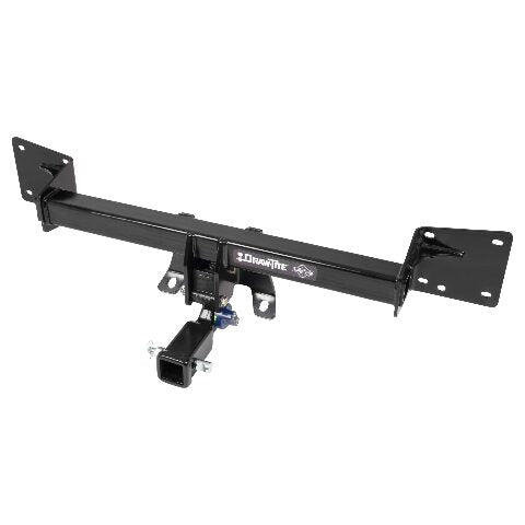 DRAW TITE Hidden Hitch 76911, Completely Hidden Trailer Hitch, 2 in. Removable Receiver, Black, Compatible with Audi Q5,  Audi SQ5 2018-2021
