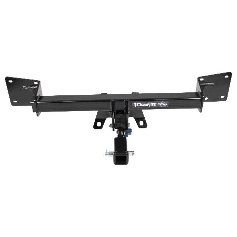 DRAW TITE Hidden Hitch 76911, Completely Hidden Trailer Hitch, 2 in. Removable Receiver, Black, Compatible with Audi Q5,  Audi SQ5 2018-2021
