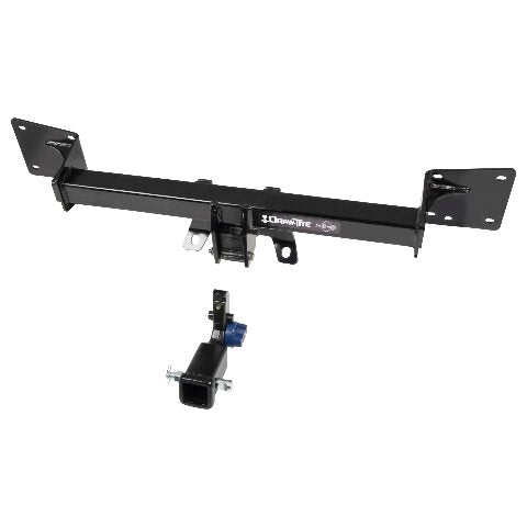 DRAW TITE Hidden Hitch 76911, Completely Hidden Trailer Hitch, 2 in. Removable Receiver, Black, Compatible with Audi Q5,  Audi SQ5 2018-2021