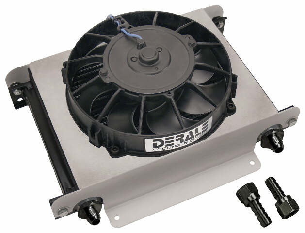 STKD PLT OIL COOLR W/FAN -6