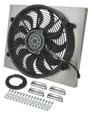 RAD FAN/ALUM SHROUD ASSEMBLY