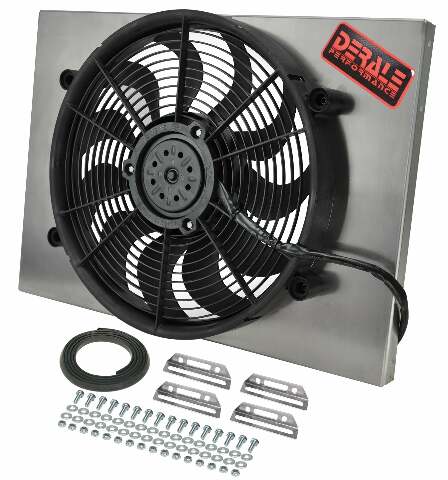 RAD FAN/ALUM SHROUD ASSEMBLY