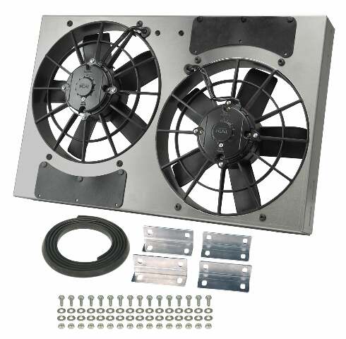 DUAL RAD FAN/ALUM SHROUD ASSM