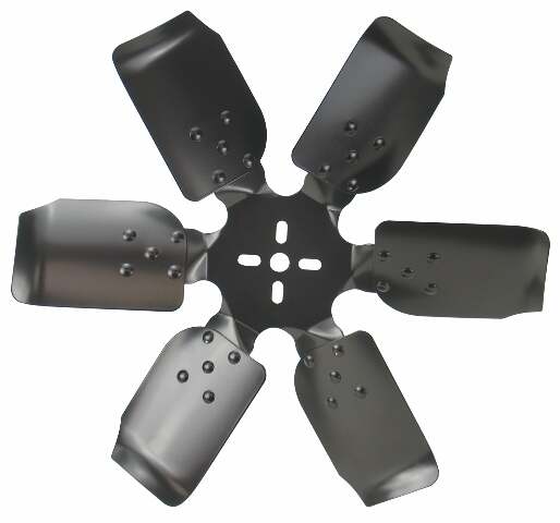 RIGID FAN 18 STL BLK REV ROT