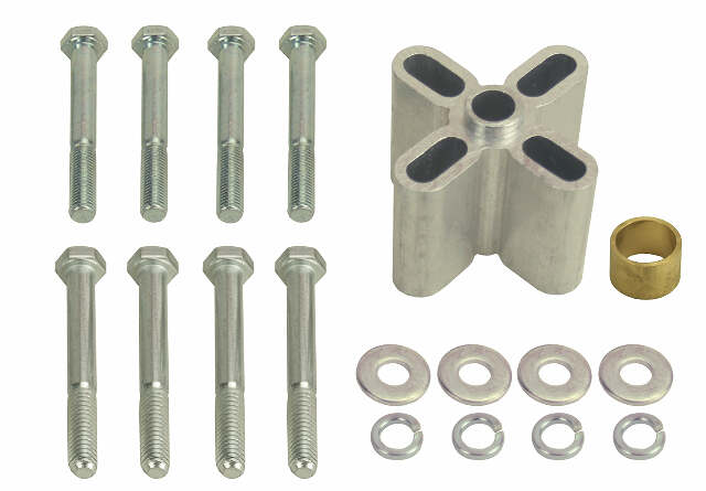 FAN SPACER, 2    FEMALE 5/8 P