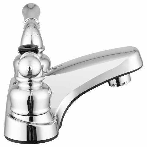 Dura Faucet DF-PL720C-CP RV Bathroom Faucet with Classical Handles and Shower Hose Diverter (Chrome)