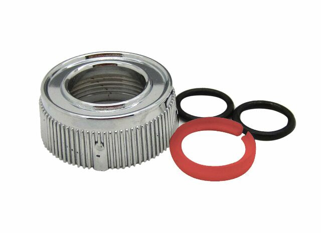 Dura Faucet DF-RK510-CP RV Faucet Spout Nut and Rings Replacement Kit (Chrome Polished)