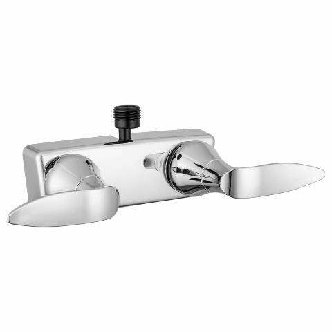 Dura Faucet DF-SA100LH-CP RV Shower Faucet Valve Diverter with Winged Levers (Chrome)