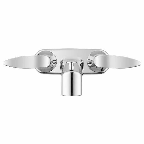 Dura Faucet DF-SA110LH-CP RV Tub & Shower Faucet Valve Diverter with Winged Levers (Chrome)