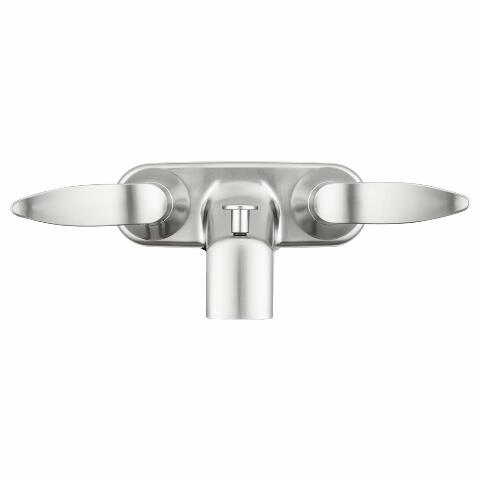 Dura Faucet DF-SA110LH-SN RV Tub & Shower Faucet Valve Diverter with Winged Levers (Brushed Satin Nickel)