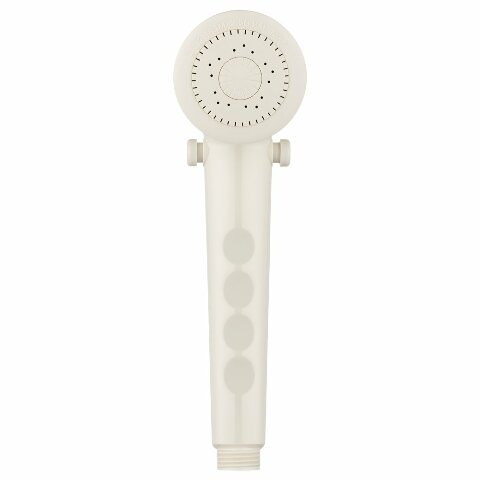 Dura Faucet DF-SA135-BQ RV Economical Handheld Replacement Shower Head Wand Unit - Water Saving Flow Control Trickle Switch (Bisque Parchment)