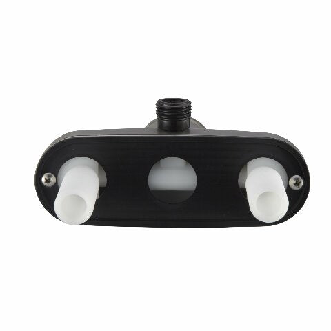 Dura Faucet Single Lever RV Shower Faucet Valve Diverter - Compatible with Recreational Vehicle, Motor Home, Travel Trailer, Camper, Fifth (5th) Wheel, Towable (Brushed Satin Nickel)