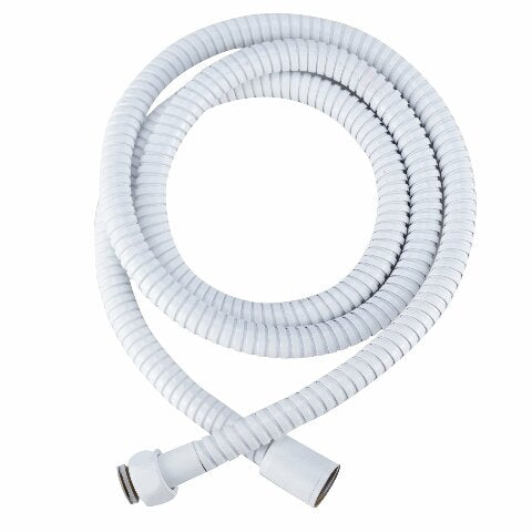 Dura Faucet DF-SA200-WT RV 60-inch Flexible Stainless Steel Handheld Shower Head Hose (White)