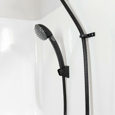 Dura Faucet DF-SA400-ORB RV Hand Held Shower Wand - Water-Saving Trickle Switch (Oil Rubbed Bronze)