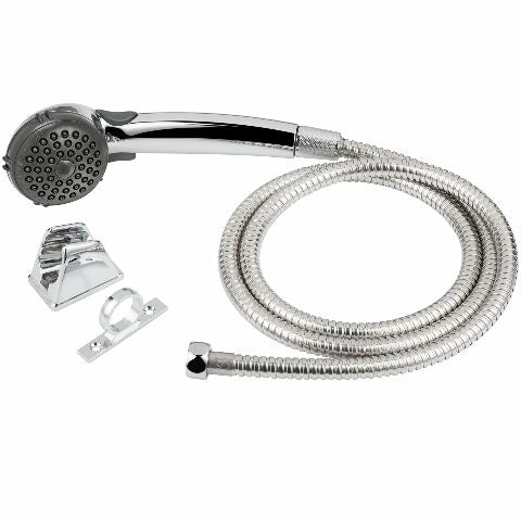 Dura Faucet DF-SA400K-CP RV Hand Held Shower Head - Stainless Steel Hose Kit (Chrome)