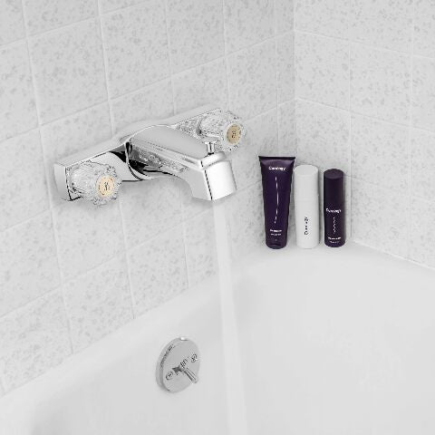 Dura Faucet Economical Classic Tub and Shower Faucet with Diverter (Chrome Polished)