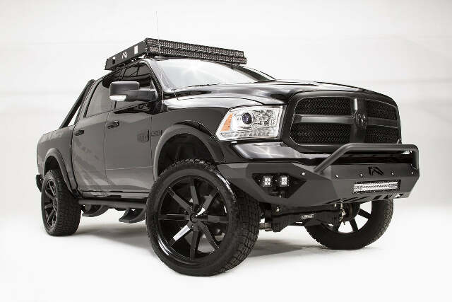 Fab Fours DR13-D2952-1 Vengeance Front Bumper Fits 13-18 1500