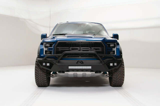 Fab Fours FF17-D4352-1 Vengeance Front Bumper Fits 17-20 F-150