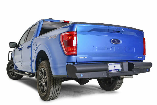 Fab Fours FF21-U5050-1 Elite Rear Bumper Fits 21-22 F-150