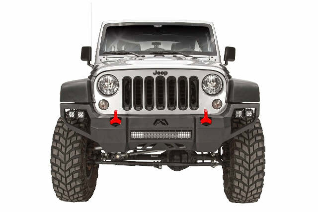 Fab Fours JK07-D1851-1 Vengeance Front Bumper Fits 07-18 Wrangler (JK)